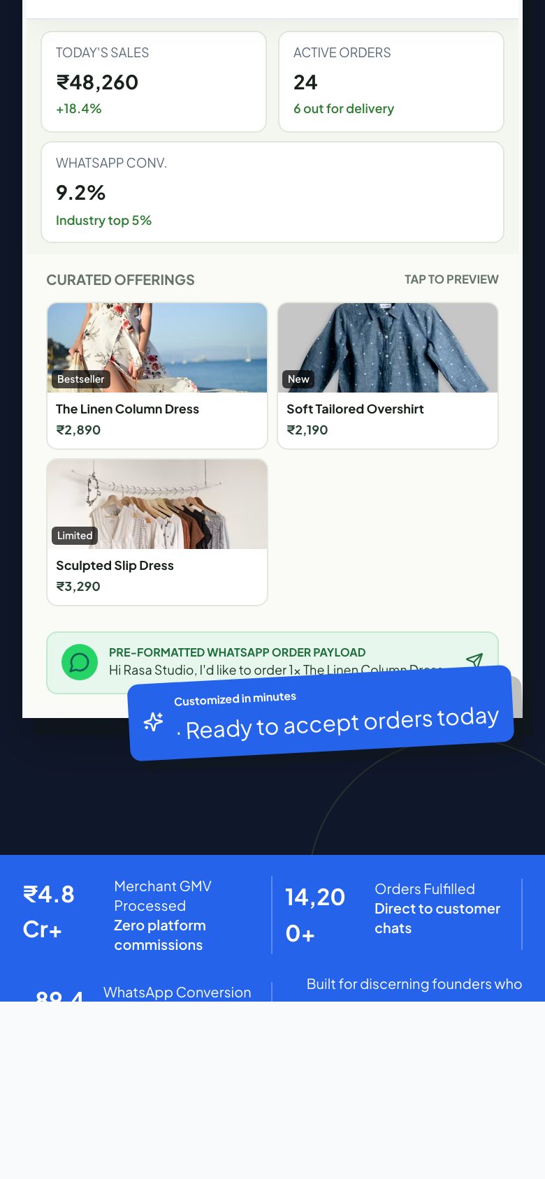 DinoCommerce on mobile