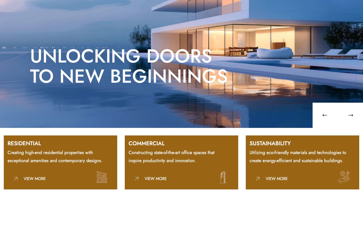 The Luxury Paradise — Luxury / Lifestyle Website WordPress website homepage screenshot
