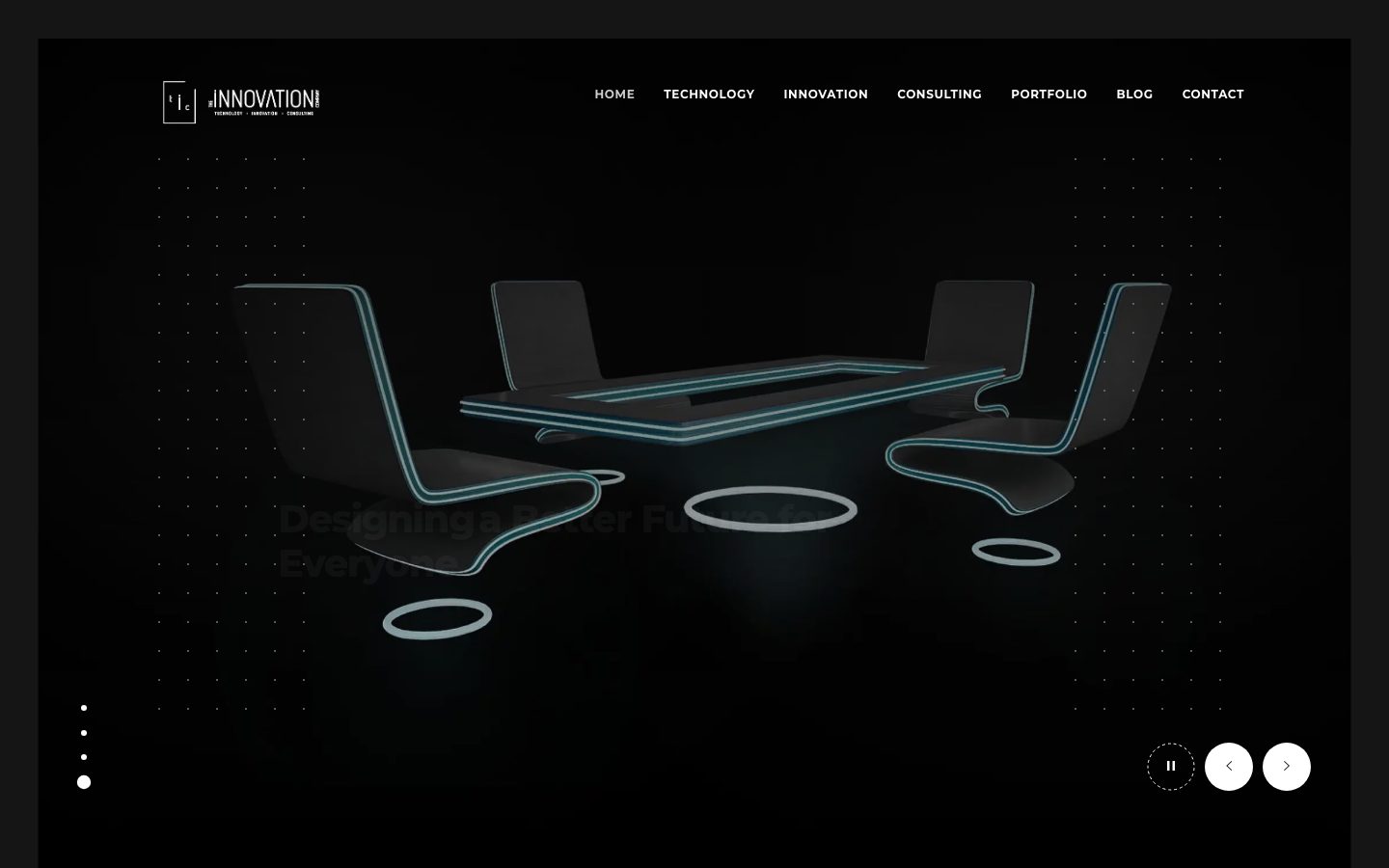 TIC2X — Business / Corporate Website WordPress website homepage screenshot